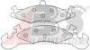 DODGE 4238786 Brake Pad Set, disc brake